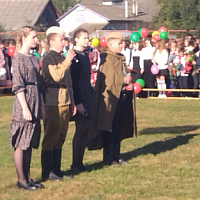 День знаний в 74 отдельном полку связи 