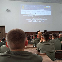 Генеральный прокурор Республики Беларусь Андрей Швед посетил Военную академию Республики Беларусь