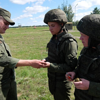 Боевая подготовка продолжается