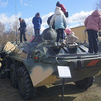 В гостях у брестских десантников