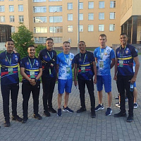 Офицеры-спортсмены с активной жизненной позицией