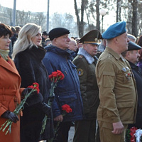 Митинг-реквием, посвященный Дню памяти воинов-интернационалистов, прошел в Гродненском гарнизоне