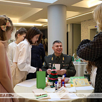 Защитники неба в гостях у детей
