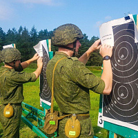 Совершенствовали навыки на полигоне