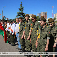 В 6 омбр Западного оперативного командования состоялось торжественное открытие памятника «Стела Победы»