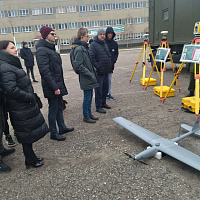 Школьники в гостях у связистов