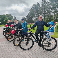 Военнослужащие приняли участие в велопробеге «Дорогами Победы»