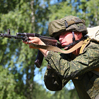 Контрольные занятия с военнослужащими 11 омбр