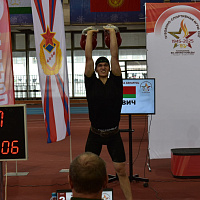 Белорусские гиревики завоевали бронзу на IV военно-спортивных играх СНГ