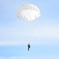 Брестские десантники совершили прыжки с парашютом из самолёта АН-2