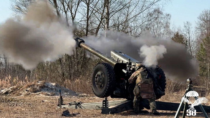Занятия по боевой подготовке на полигоне Брестский