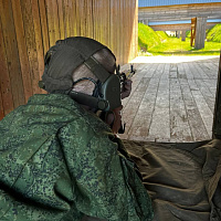 Военнослужащие 377 зрп выполнили упражнение начальных стрельб