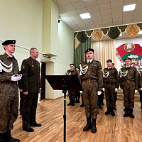 В Могилёве в средней школе №12 состоялось торжественное открытие военно-патриотического клуба «Бригада»