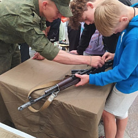 «Зарница» для юных патриотов