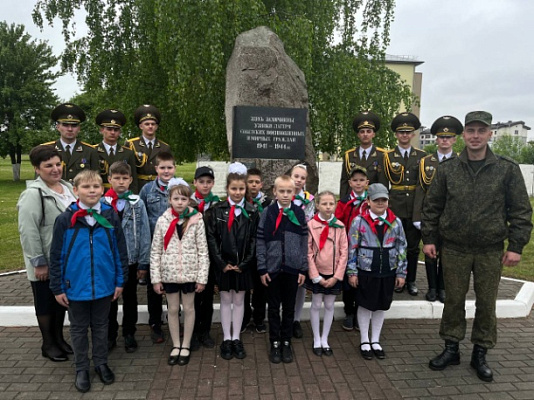 Церемония принятия в пионеры