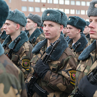 Гвардейцы присягнули на верность своему народу