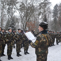 Вчерашние мальчишки стали защитниками Родины
