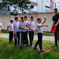 «Зарничка» в Минской военной комендатуре
