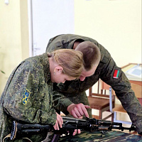 Занятия с воспитанниками военно-патриотического клуба «Ракетчик»