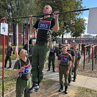 Смотр спортивно-массовой работы в 60 опс