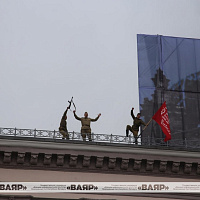 В Гродно прошла реконструкция штурма Рейхстага