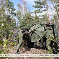 C военнослужащими Вооружённых Сил проходят плановые занятия по боевой подготовке