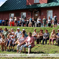 Оболь встречает «Марш Победы»