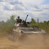 На Гожском полигоне — боевые стрельбы отделений