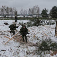 Занятия с гвардейцами