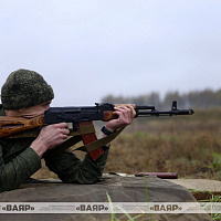 На 227-м общевойсковом полигоне проходит чемпионат Вооружённых Сил по военному троеборью