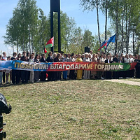 В преддверии Дня Победы в Гатово состоялся митинг-реквием