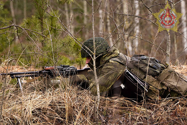 С курсантами Военной академии прошли занятия по тактике
