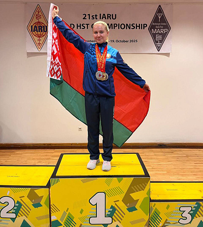 Капитан Ирина Чуйкевич стала десятикратной чемпионкой мира по скоростной радиотелеграфии