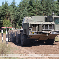 В 72 ОУЦ продолжаются практические занятия по вождению машин