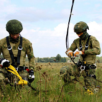 Военнослужащие 5 обр СпН отработали десантирование из вертолета Ми-8МТВ-5