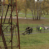 В одной из воинских частей сил специальных операций проходит состязание «Напарник»