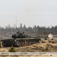 Военнослужащие 6 омбр выполнили упражнение контрольных стрельб штатным артиллерийским выстрелом