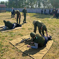 Учебно-полевой сбор с учащимися средних школ города Жодино