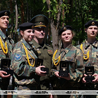 Финальный день смотра конкурса на лучший военно-патриотический клуб Вооружённых Сил