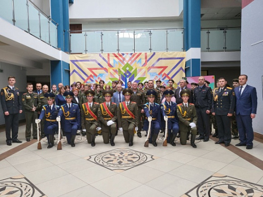 Открытие военно-патриотического клуба «Доблесть»