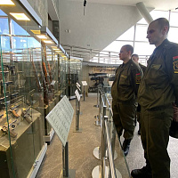 Военнослужащие 72 ОУЦ посетили Белорусский государственный музей истории Великой Отечественной войны