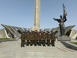 Военнослужащие 72 ОУЦ посетили Белорусский государственный музей истории Великой Отечественной войны
