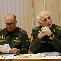 Генерал-майор Игорь Можиловский посетил военно-технический факультет в БНТУ