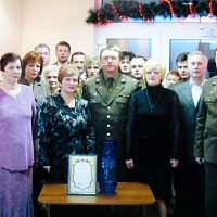 Военный комиссариат Дзержинского и Узденского районов отметил значимую дату