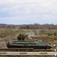 На 174-м учебном полигоне ВВС и войск ПВО проходит тактическое учение с боевой стрельбой