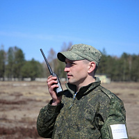 Учатся десантники