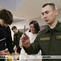 В стенах БГМУ прошёл день открытых дверей Военно-медицинского института