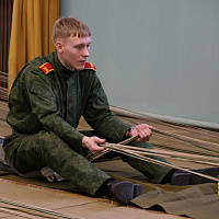 В МСВУ прошло плановое занятие по воздушно-десантной подготовке