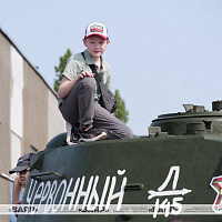 «Марш Победы» в Кобрине