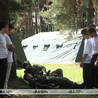 Учебно-полевые сборы в 56 опс